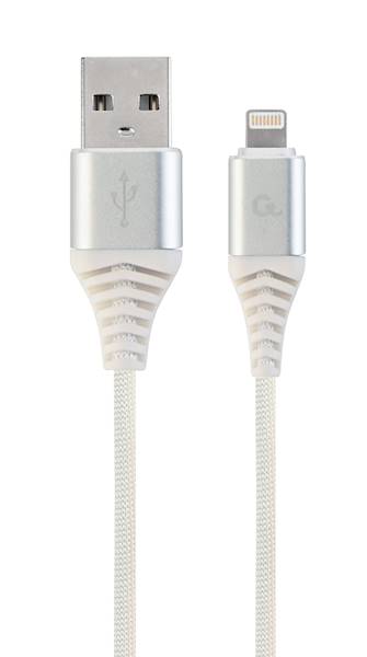 KABEL USB - LIGHTNING PREMIUM 1M GEMBIRD BIAŁY
