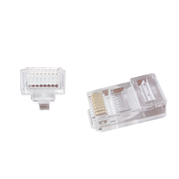 WTYK SIECIOWY RJ45 KAT.5E PRZELOTOWY 10SZT. GEMBIRD