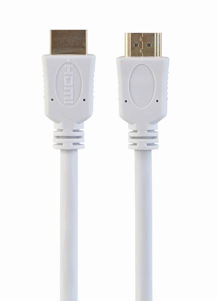 KABEL HDMI - HDMI v2.0 3M GEMBIRD BIAŁY