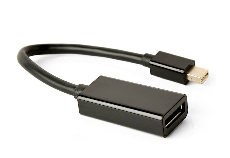 ADAPTER MINI DISPLAYPORT (M) - DISPLAYPORT (F) 4K KABEL GEMBIRD