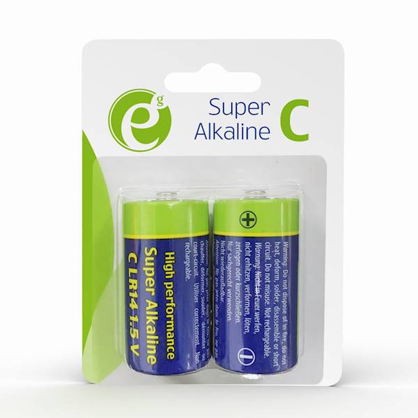 BATERIA C LR14 1.5V GEMBIRD ENERGENIE BLISTER