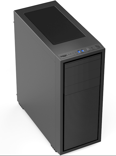 OBUDOWA KOMPUTEROWA PC GEMBIRD FORNAX K500 CZARNA