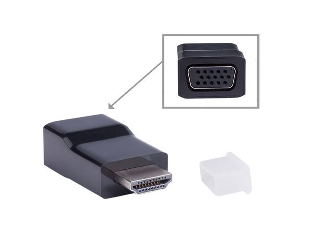 ADAPTER HDMI (M) - VGA (F) GEMBIRD