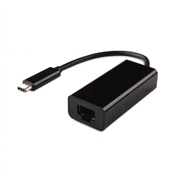 KARTA SIECIOWA GIGABIT USB-C GEMBIRD CZARNA