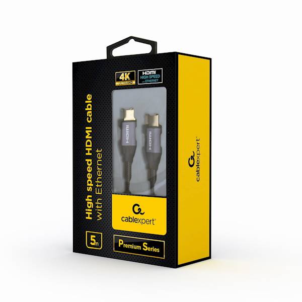 KABEL HDMI - HDMI v2.0 PREMIUM 5M GEMBIRD