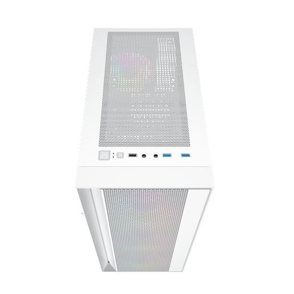 OBUDOWA KOMPUTEROWA PC GEMBIRD FORNAX 4000 ARGB BIAŁA