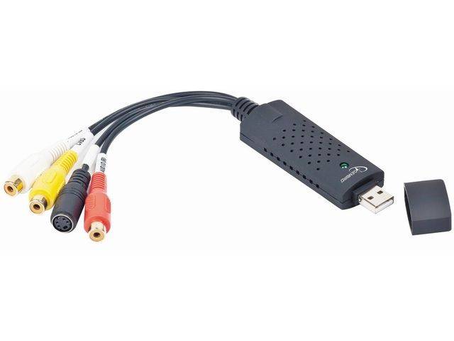 REJESTRATOR OBRAZU NAGRYWARKA GRABBER VCOMPOSITE + S-VIDEO -> USB GEMBIRD