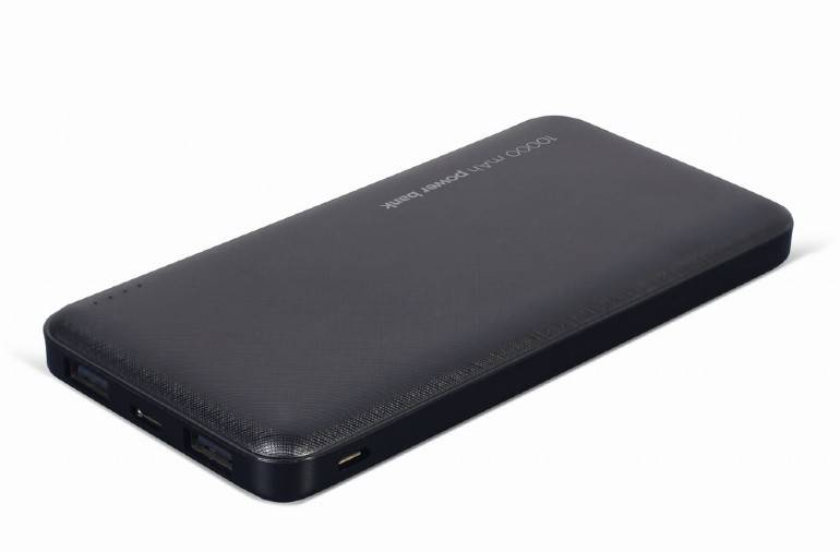 POWERBANK GEMBIRD 10000mAh CZARNY