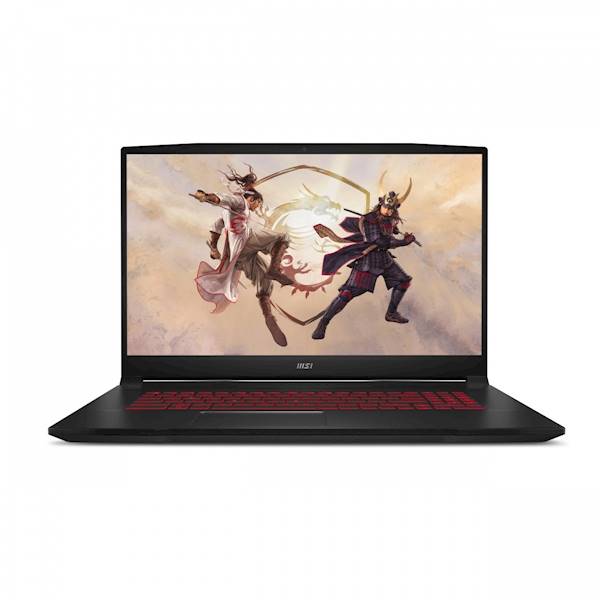 NOTEBOOK MSI GF76 KATANA i5-12450H | 8GB | SSD 512GB | RTX 3050 | noOS | 17,3"