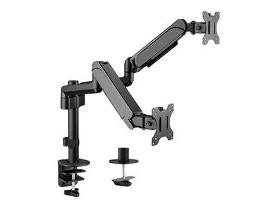 UCHWYT RAMIĘ NA 2 MONITORY 17" - 32" DO 9KG GEMBIRD