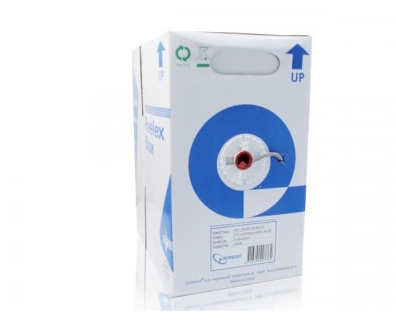 KABEL SIECIOWY LAN FTP KAT.5E GEMBIRD 305M BOX SZARY