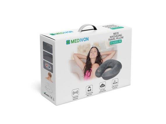 PODUSZKA KOŁNIERZ MASUJĄCY MEDIVON CF-6205L-PK