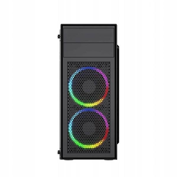 OBUDOWA KOMPUTEROWA PC GEMBIRD FORNAX M100RGB CZARNA