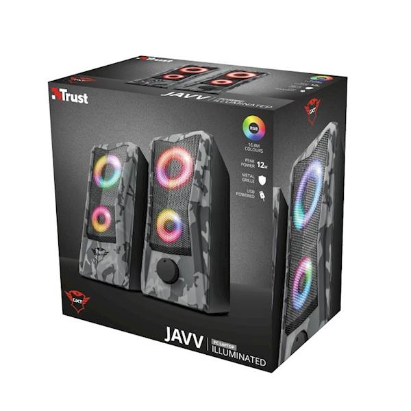 GŁOŚNIKI 2.0 TRUST GXT 606 JAVV RGB