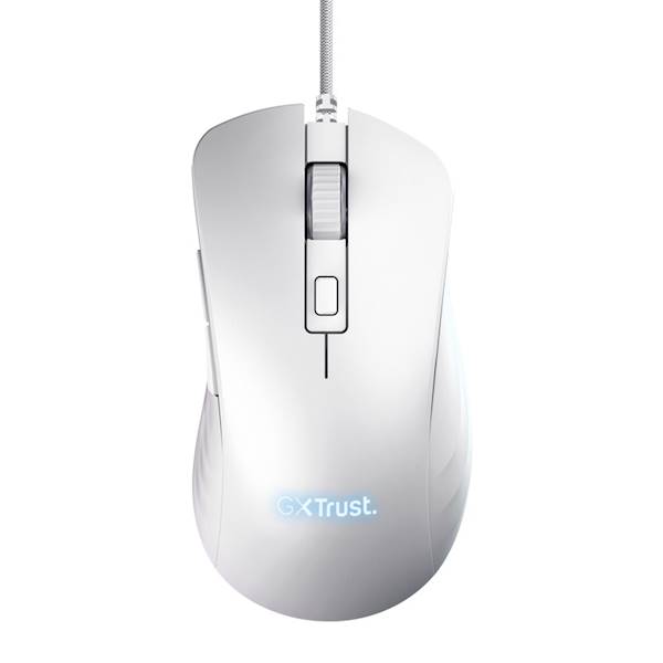 MYSZ PRZEWODOWA TRUST GXT 924W YBAR+ BIAŁA