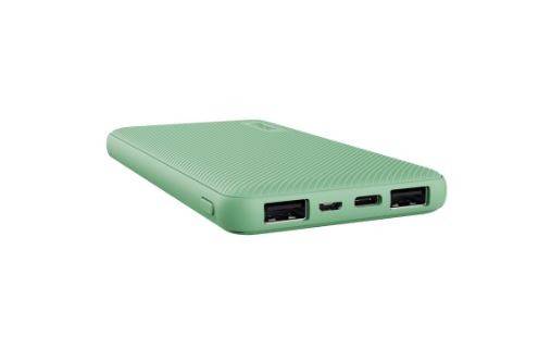 POWERBANK TRUST PRIMO ECO 10000mAh ZIELONY