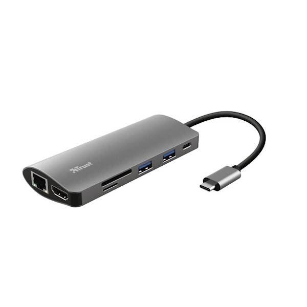 ADAPTER 7w1 USB-C - HDMI | GbE | SD | USB 3.0 | USB-C TRUST DALYX