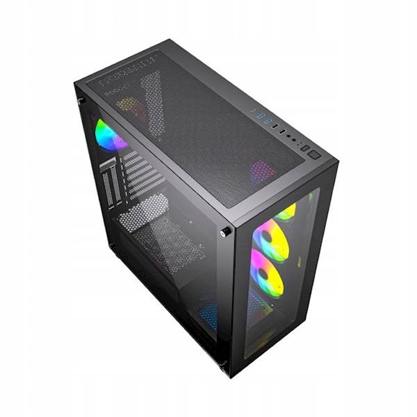 OBUDOWA KOMPUTEROWA PC GEMBIRD FORNAX X450MAX CZARNA