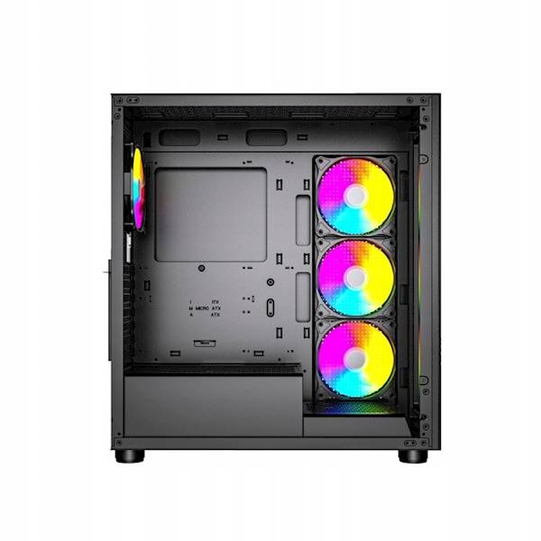 OBUDOWA KOMPUTEROWA PC GEMBIRD FORNAX X450MAX CZARNA