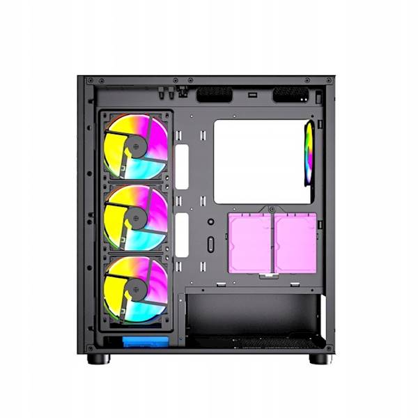 OBUDOWA KOMPUTEROWA PC GEMBIRD FORNAX X450MAX CZARNA