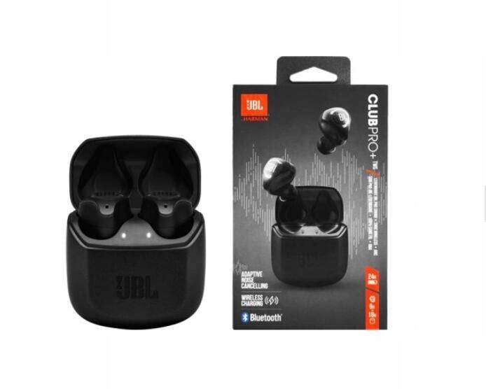 SŁUCHAWKI JBL CLUB PRO+ TWS CZARNE