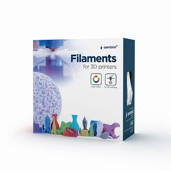 FILAMENT DRUKARKI 3D PLA 1.75mm NATURAL SZPULA 1KG