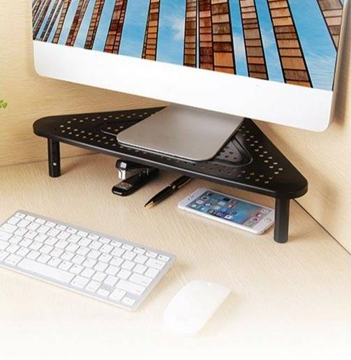 PÓŁKA PODSTAWA STOJAK POD MONITOR NA LAPTOP REGULOWANY TRÓJKĄT GEMBIRD