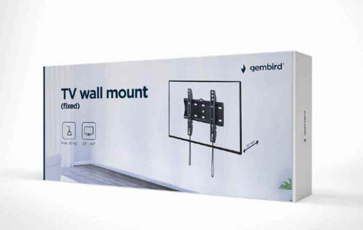 UCHWYT TV STAŁY 23" - 42" DO 30KG GEMBIRD