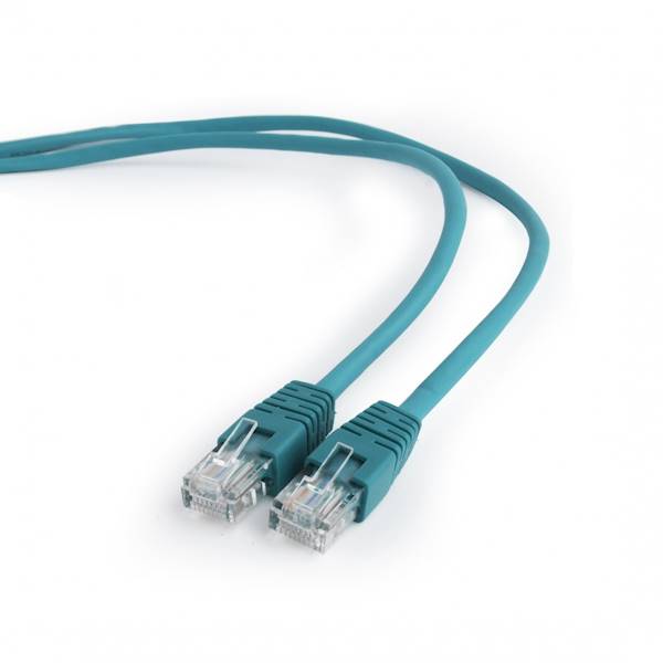 KABEL SIECIOWY PATCHCORD KAT.5E 1,5M ZIELONY GEMBIRD