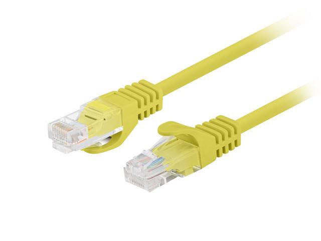 KABEL SIECIOWY PATCHCORD KAT.6 0,25M ŻÓŁTY GEMBIRD
