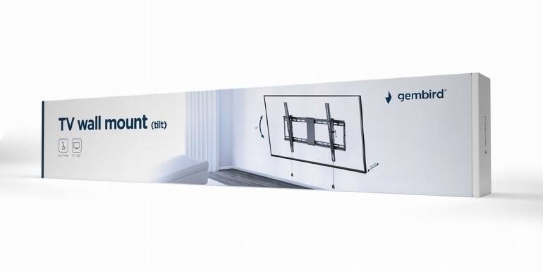 UCHWYT TV ŚCIENNY GEMBIRD 37" - 80" DO 70KG