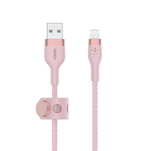 KABEL USB - LIGHTNING BELKIN 3M RÓŻOWY