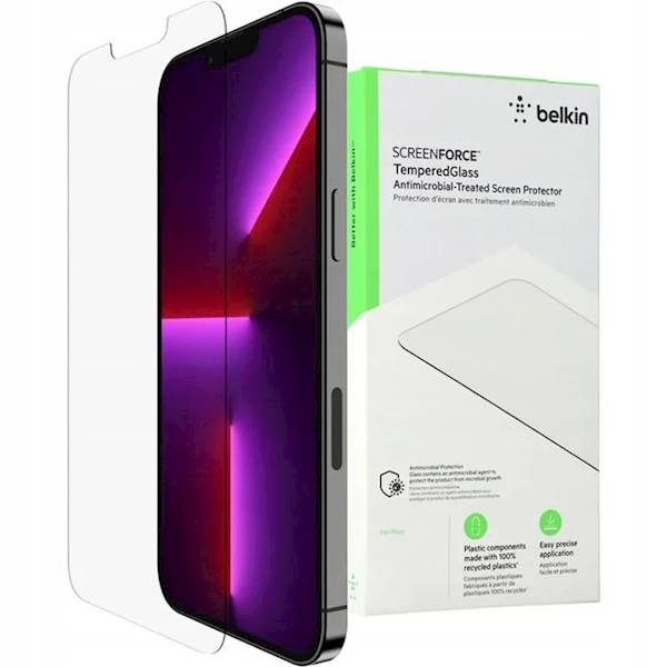 SZKŁO HARTOWANE APPLE IPHONE 14 PLUS / 13 PRO MAX BELKIN SCREENFORCE