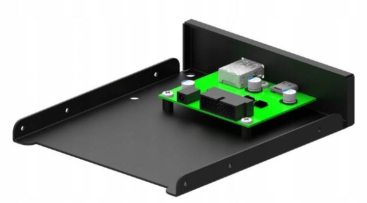 PANEL PRZEDNI PC WEWNĘTRZNY USB + USB-C CZARNY