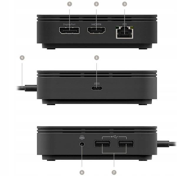 Belkin Stacja dokująca Thunderbolt 3 z kablem