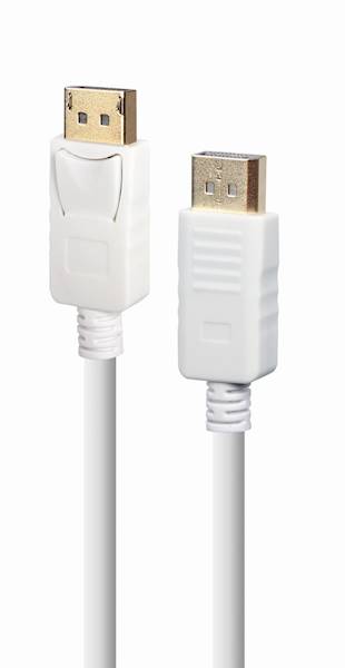 KABEL DISPLAYPORT DP - DP 4K 1.8M BIAŁY GEMBIRD