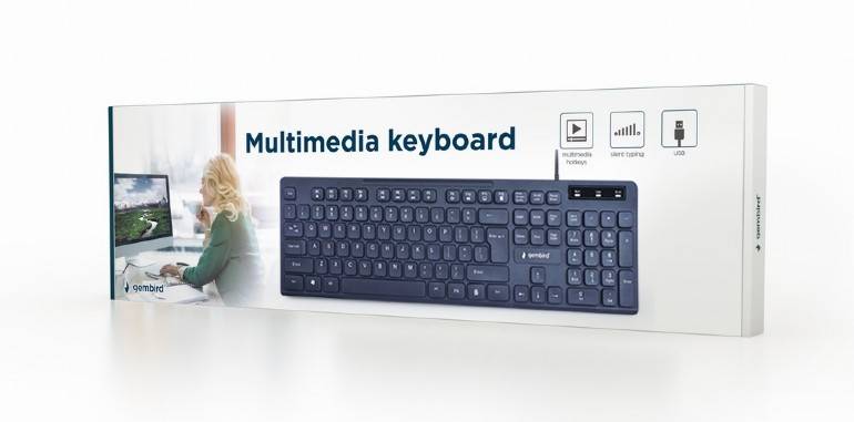 KLAWIATURA PRZEWODOWA MCH-04 GEMBIRD US