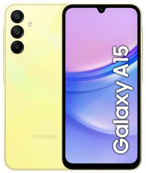 SMARTFON SAMSUNG GALAXY A15 4G 4/128GB ŻÓŁTY