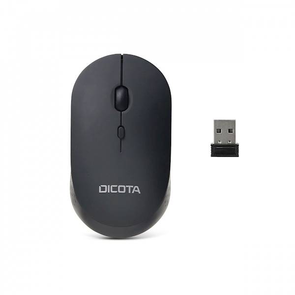 MYSZ BEZPRZEWODOWA DICOTA SILENT V2 CZARNA