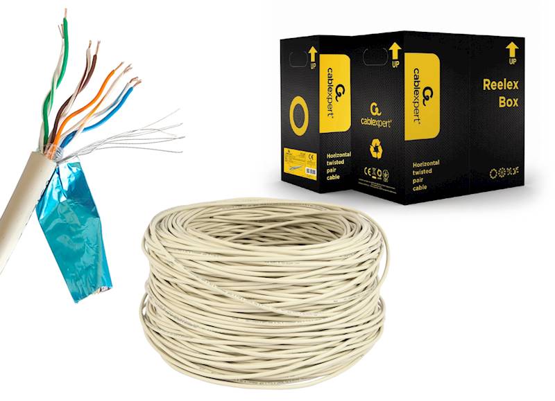 KABEL SIECIOWY LAN FTP KAT.5E GEMBIRD 305M BOX