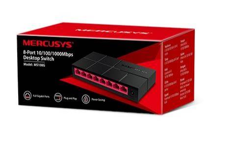 SWITCH MERCUSYS MS108G 8-PORT GIGABIT