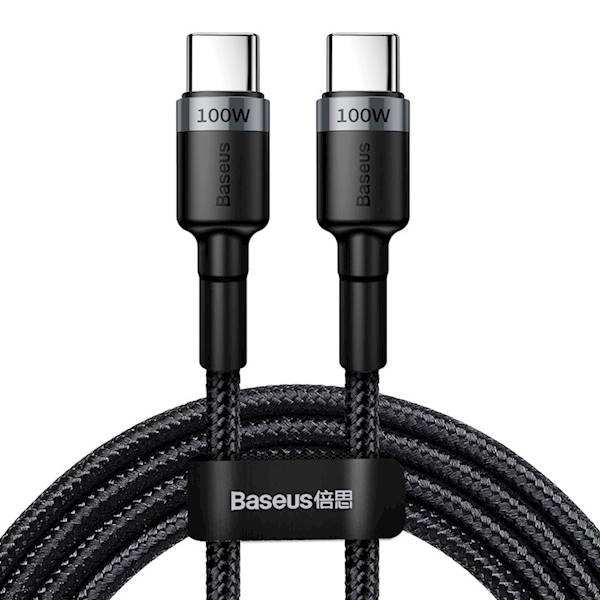 KABEL USB-C - USB-C 2M BASEUS CAFULE 100W