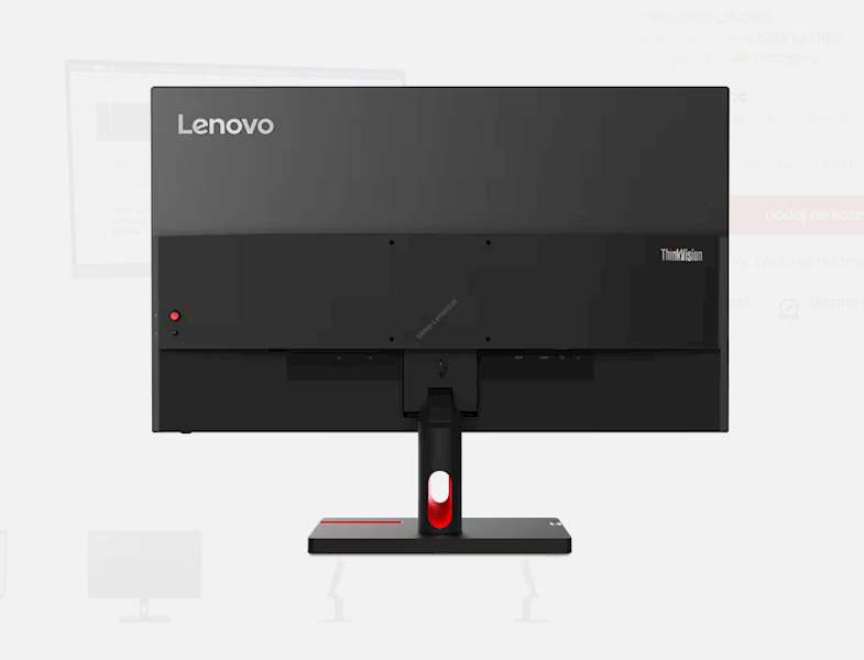 MONITOR LENOVO 27" THINKVISION S27i-30 FHD IPS 100Hz