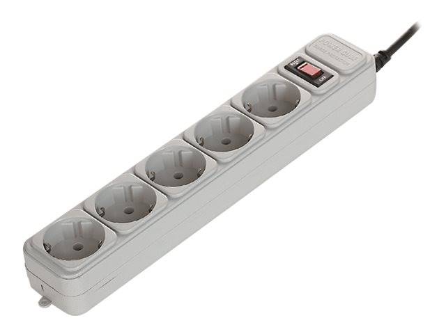 LISTWA ZAS GEMBIRD ENERGENIE 5x230V 3M SZARA