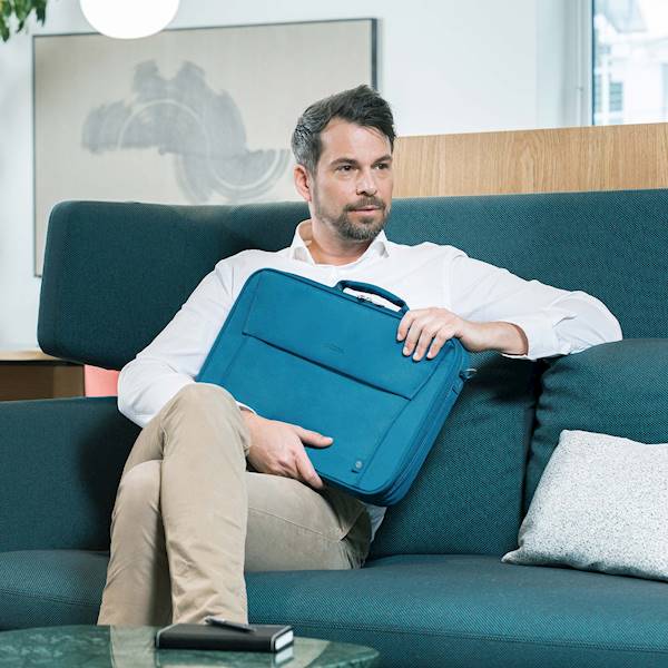 TORBA DO NOT DICOTA ECO MULTI BASE 15" - 17,3" NIEBIESKA
