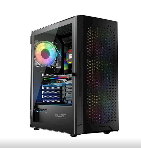 OBUDOWA PC LOGIC CONCEPT ARAMIS ARGB MIDI CZARNA
