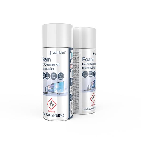 PIANKA DO CZYSZCZENIA LCD 400ML GEMBIRD