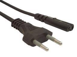KABEL ZASILAJĄCY ÓSEMKA C8 1,8M cert. VDE GEMBIRD