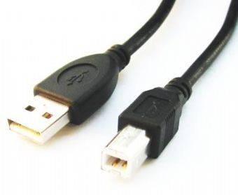 KABEL USB AM-BM 1,8M GEMBIRD CZARNY