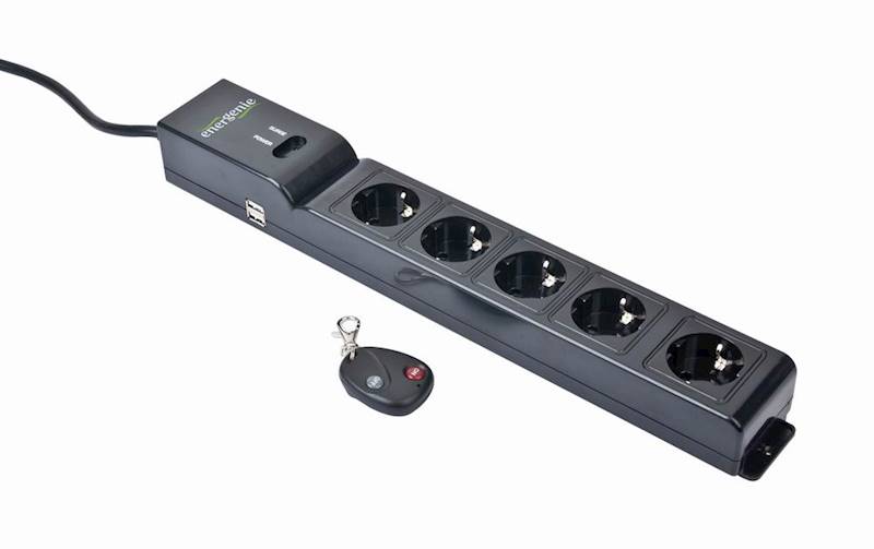 LISTWA ZAS GEMBIRD ENERGENIE 5x230V 1,8M Z PILOTEM
